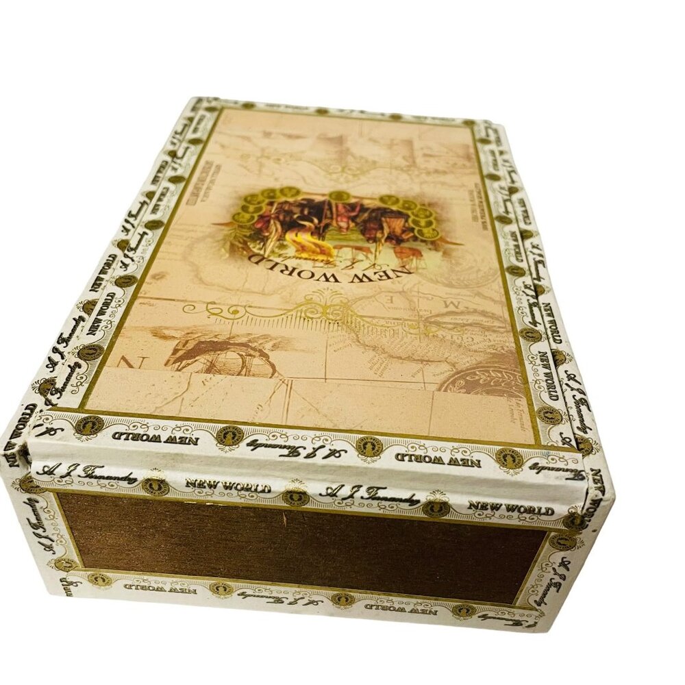 A.J.‎ Fernandez New World Cigar Box Handmade In Nicaragua